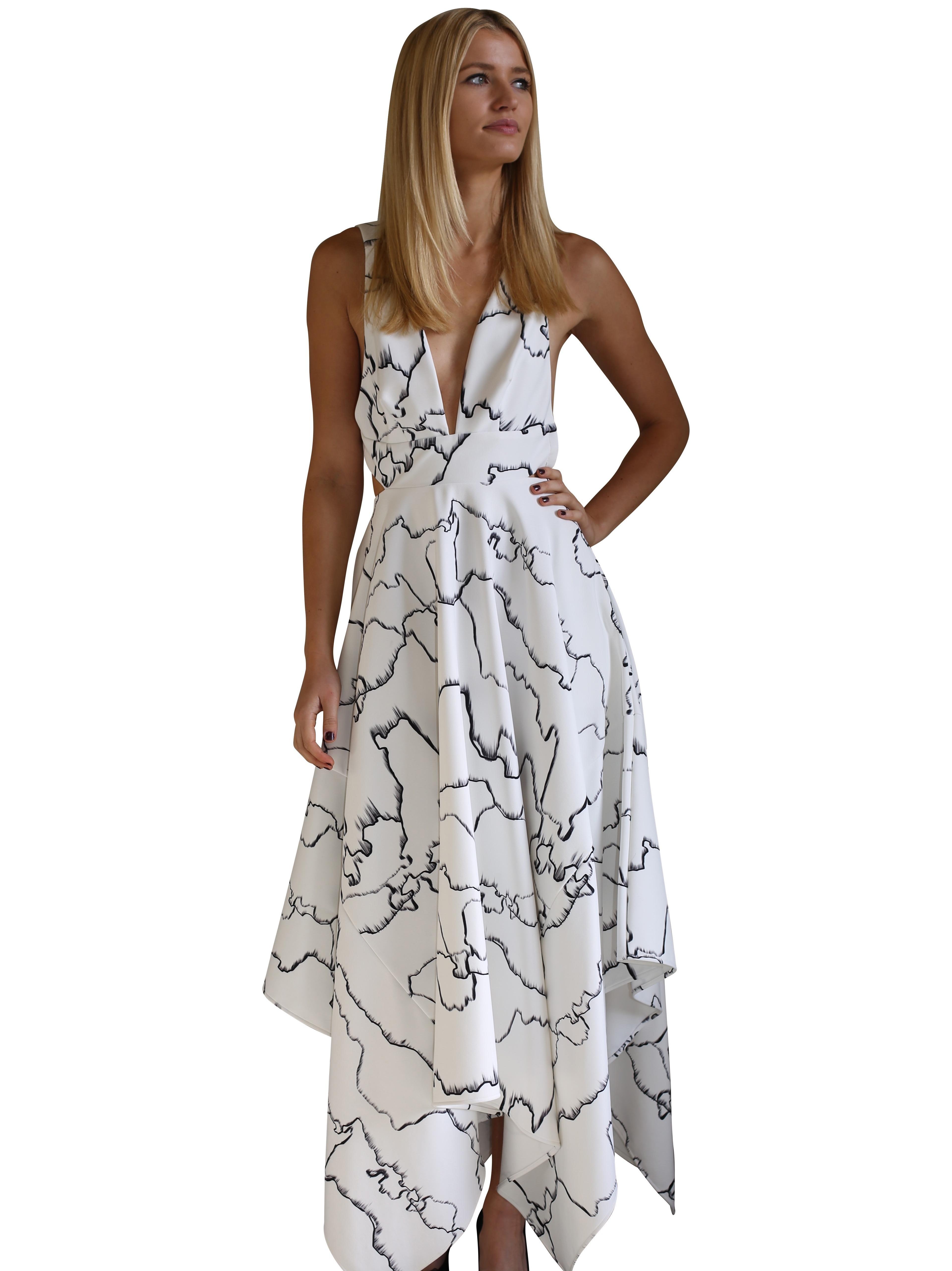 White Dress Size 6